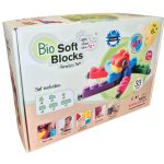 Soft Blocks Set With Wheels -33 pcs