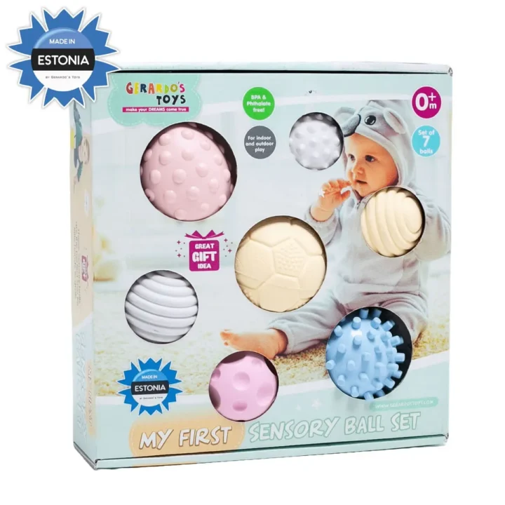 Set Sensorische Ballen voor Baby’s 7-delig