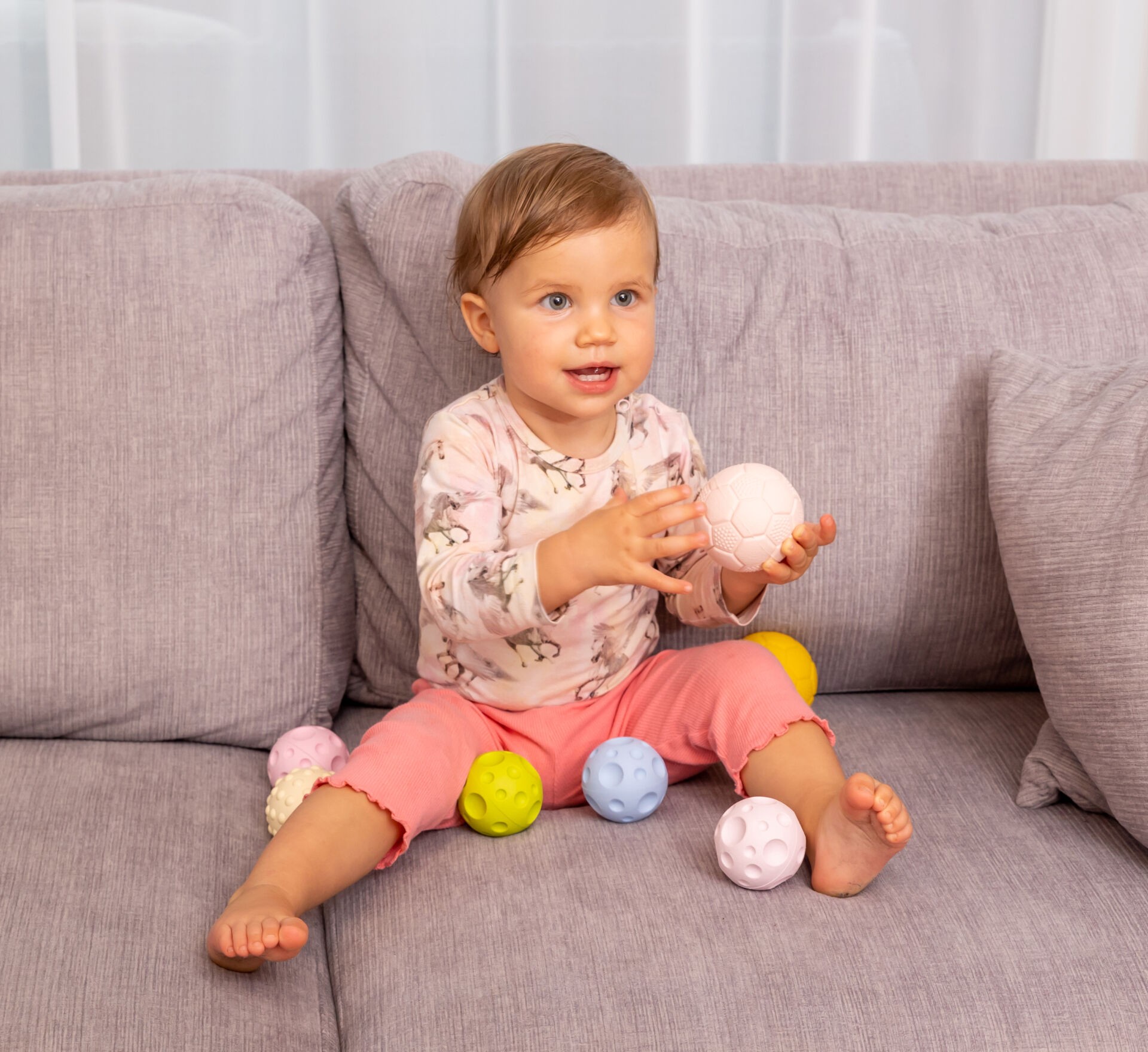 Set Sensorische Ballen voor Baby’s 7-delig - Afbeelding 7
