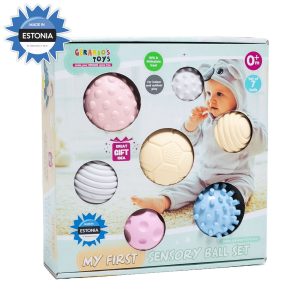 Set Sensorische Ballen voor Baby’s 7-delig