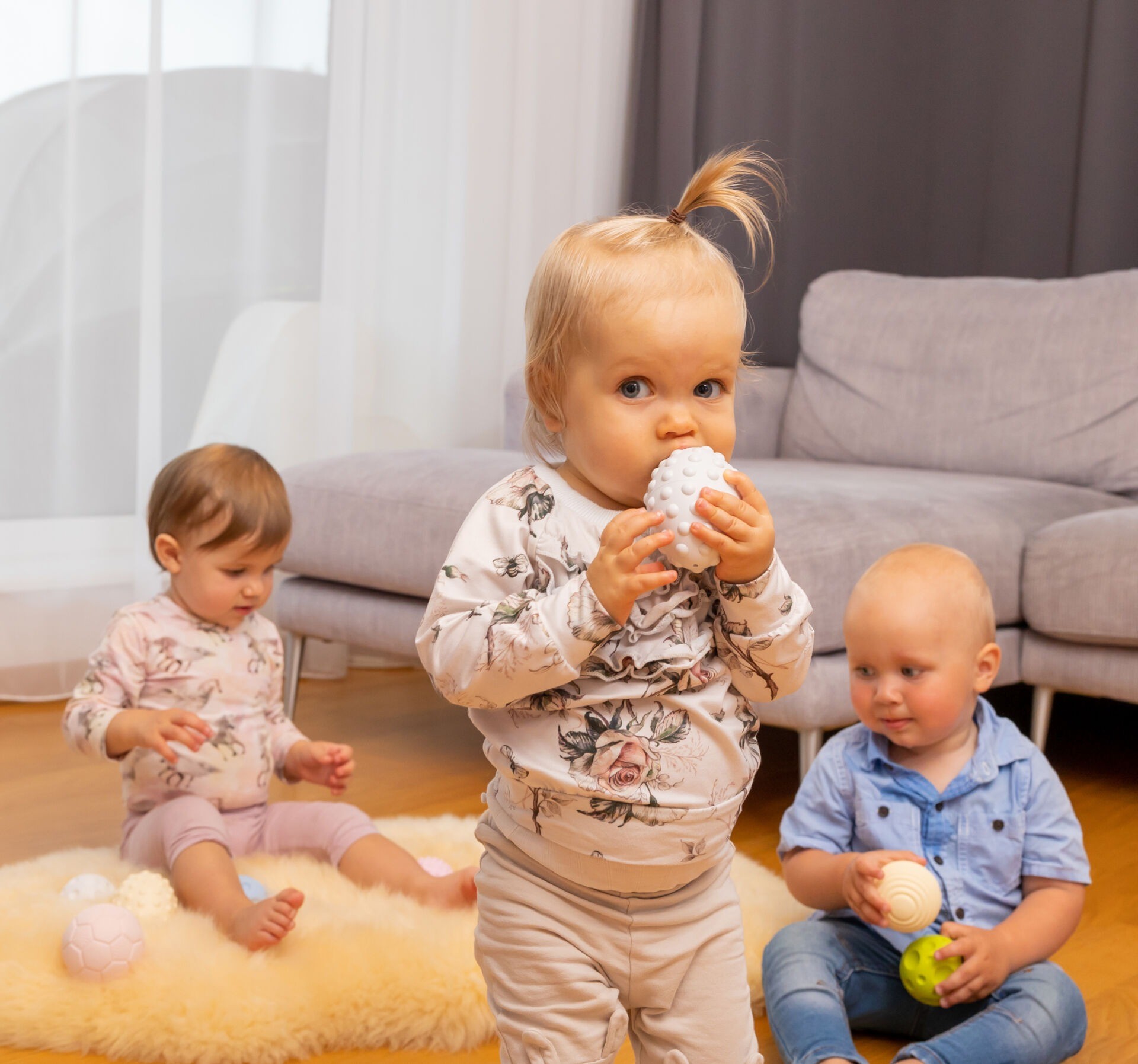 Set Sensorische Ballen voor Baby’s 7-delig - Afbeelding 4