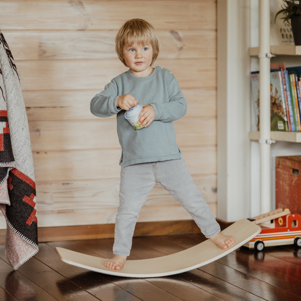Houten Balansbord - Afbeelding 2
