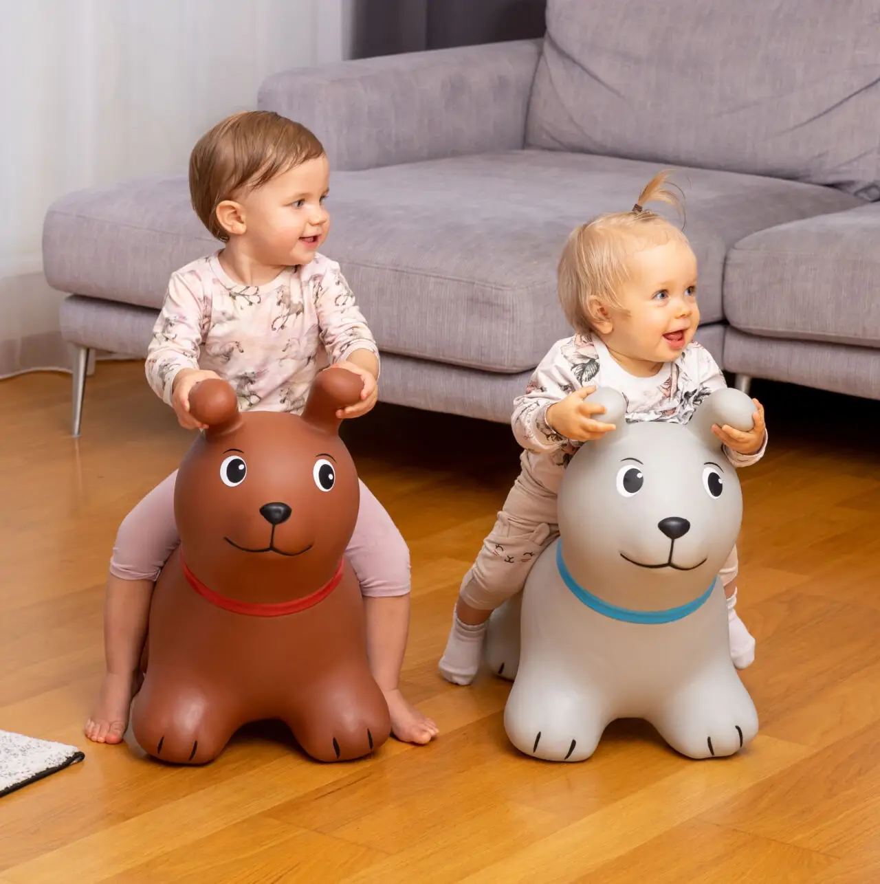 JUMPY skippy diertje – Bruine Hond - Afbeelding 3