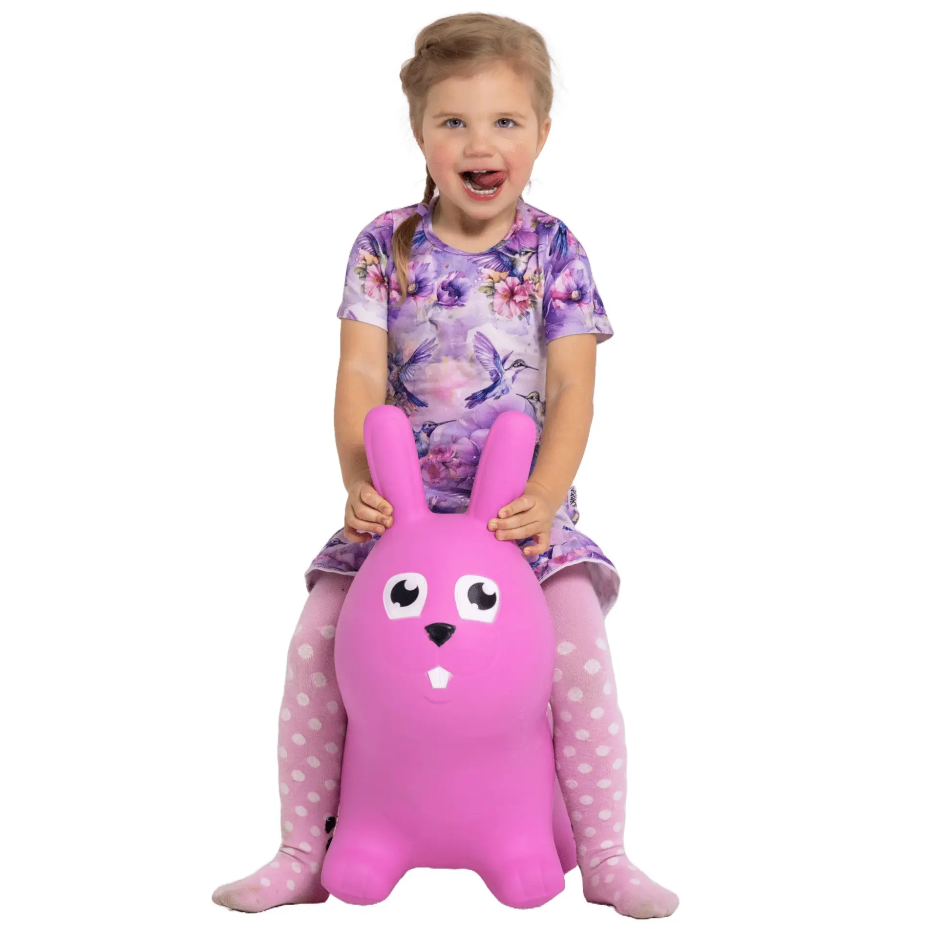 JUMPY skippy diertje – Roze Konijntje