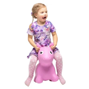 JUMPY skippy diertje – Roze Paardje