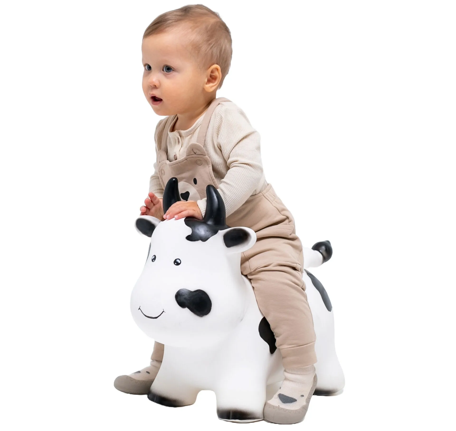 JUMPY skippy diertje – Witte Koe - Afbeelding 2